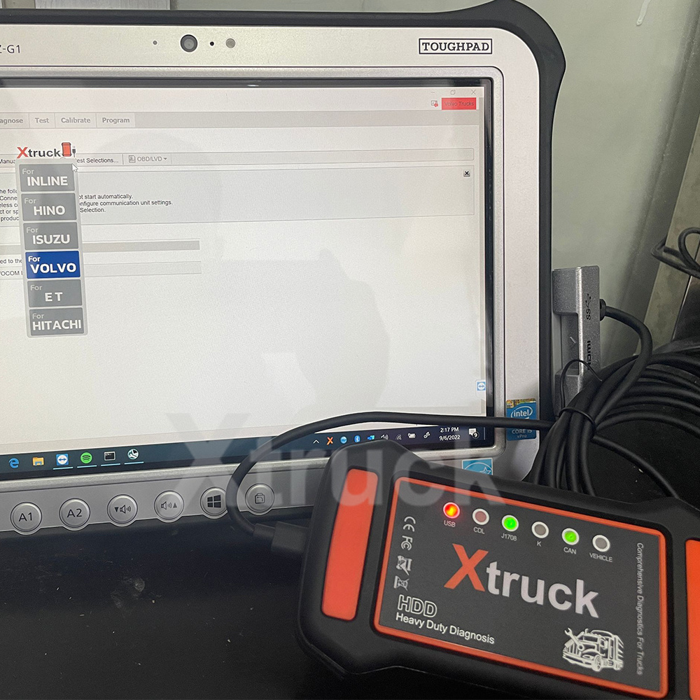 XTRUCK FOR ISUZU-3 Cable engineering construction machinery truck excavator bus loader diagnostic tool