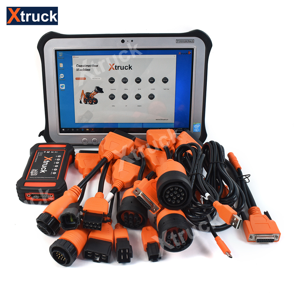 Xtruck Y009 HDD +FZ G1 tablet for Heavy duty Truck Diagnostic Kit