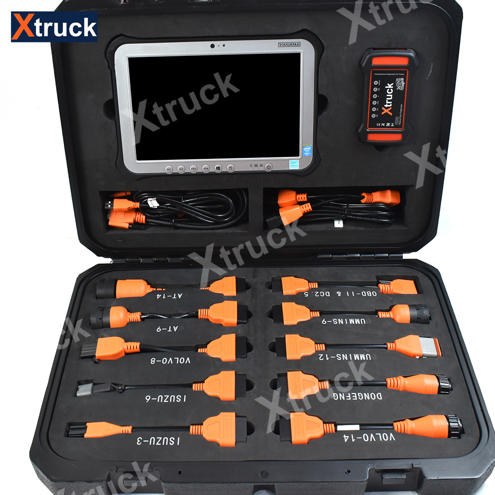 Xtruck Y009 HDD +FZ G1 tablet for Heavy duty Truck Diagnostic Kit