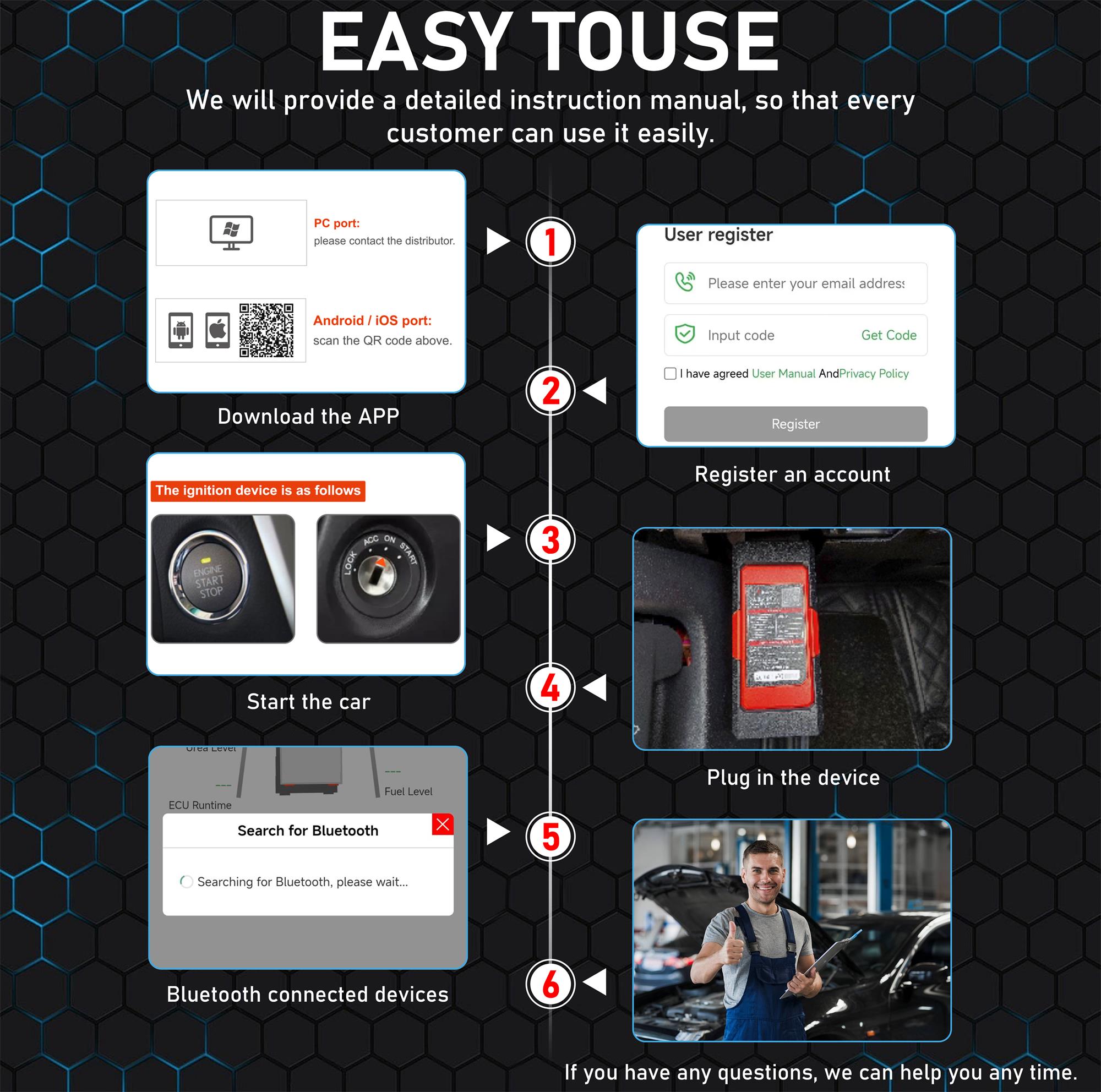 Xtruck X005 plus Intelligent Diagnosis ECU Quick Flashing post-processing diagnosis vehicle type system support Sinotruck Dongfeng SHACMAN