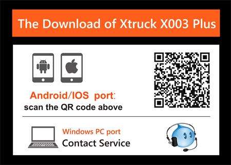 Xtruck X003 plus Read fault code DPF Regeneration support Cummins VOLVO and SCANIA Truck Diagnostic Tool