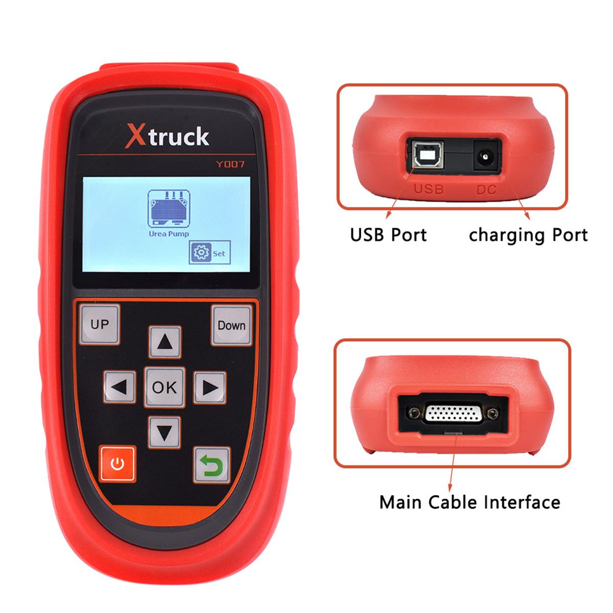 Xtruck Y007 Urea Pump Diagnostic Tool Support for 6.5/2.2