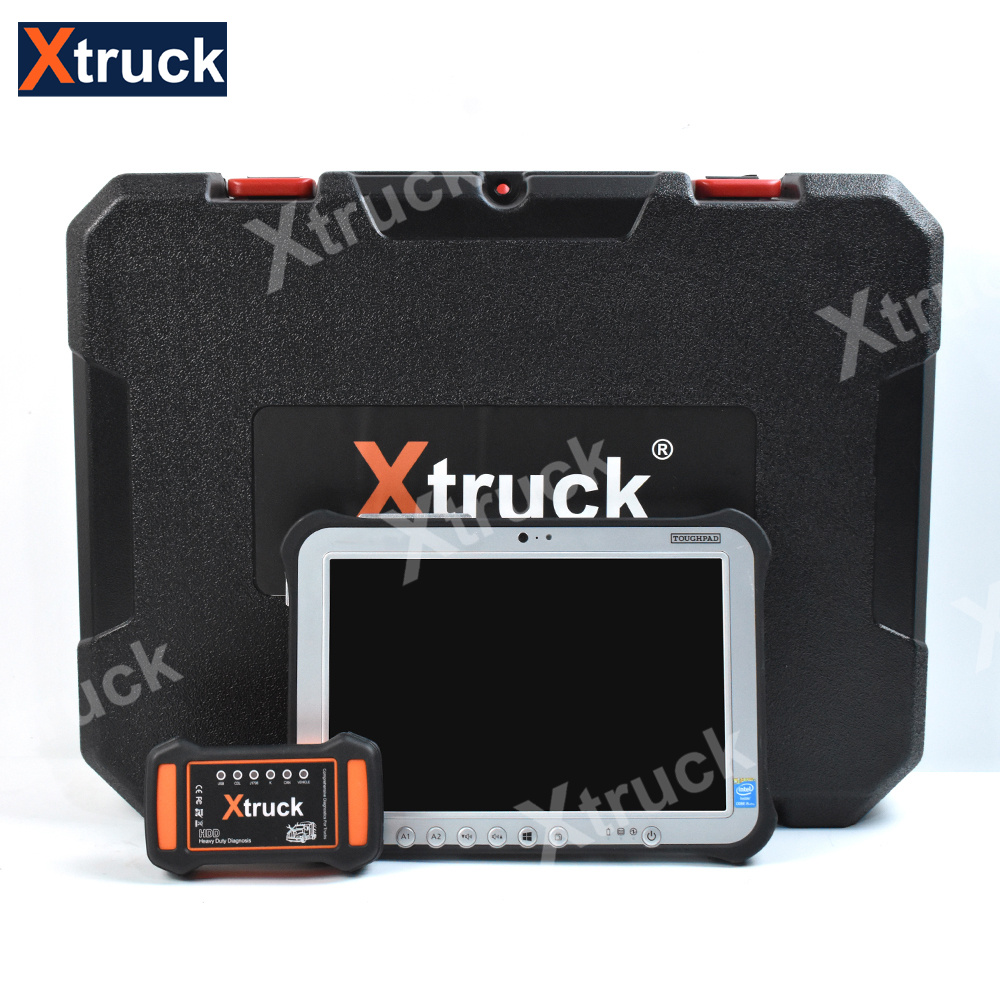 Xtruck Y009 HDD +FZ G1 tablet for Construction Excavators Diagnostic Kit