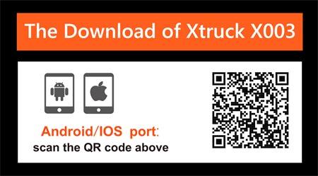 Xtruck X003  Force DPF Regeneration ecu programming tool Read fault code Heavy Duty Truck support Cummins VOLVO and SCANIA Truck Diagnostic Tool