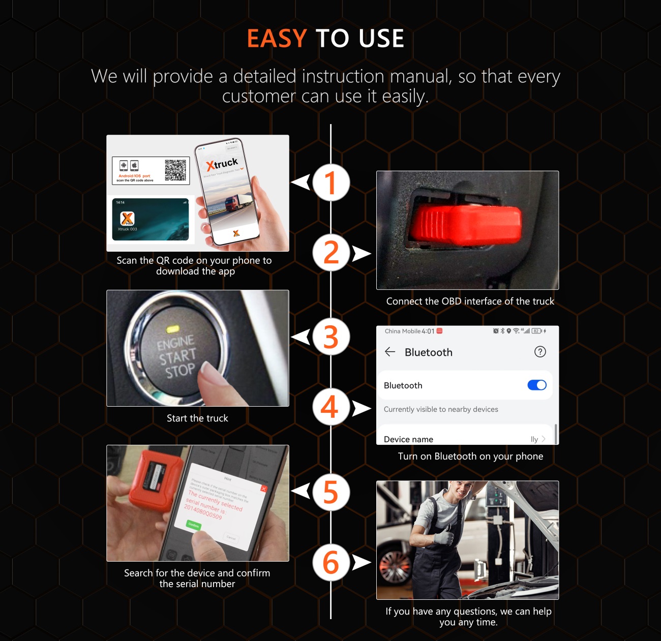 Xtruck X003  Force DPF Regeneration ecu programming tool Read fault code Heavy Duty Truck support Cummins VOLVO and SCANIA Truck Diagnostic Tool