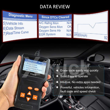 XTRUCK Y10 OBD2 Fault Code Reader ODB2 Car Diagnostic Tool pk LAUNCH X431 CR3001 OBD2 Scanner Creader 3001 code read