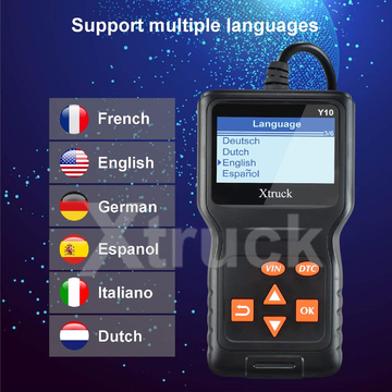 Fault Code Reader XTRUCK Y10 OBD2 Car Diagnostic Tool pk LAUNCH X431 CR3001 OBD2 Scanner Creader 3001 code read