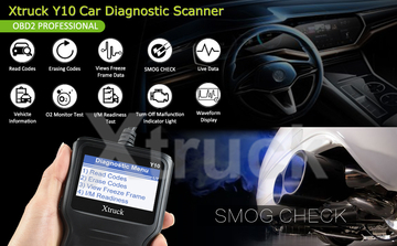 Fault Code Reader XTRUCK Y10 OBD2 Car Diagnostic Tool pk LAUNCH X431 CR3001 OBD2 Scanner Creader 3001 code read