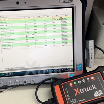 XTRUCK FOR CUMMINS-9 Cable engineering construction machinery truck excavator bus loader diagnostic tool