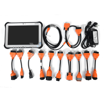 XTRUCK 0BD-11 &amp; DC2. 5 Cable engineering construction machinery truck excavator bus loader diagnostic tool