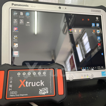 XTRUCK 0BD-11 &amp; DC2. 5 Cable engineering construction machinery truck excavator bus loader diagnostic tool